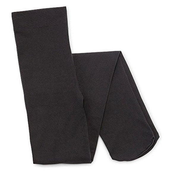Maidenform Girls' Microfiber Tight 1-Pair Pack, Dark Grey, Medium/Large