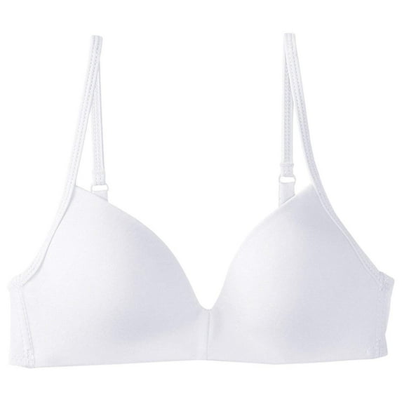 Maidenform Girls Molded Soft Cup Bra, 30A, White