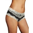 thumbnail image 1 of Maidenform Hipster Cheeky Microfiber Low Rise Panty Lace Seamless Women's Underwear 40823, 1 of 6