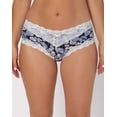 thumbnail image 1 of Maidenform Hipster Cheeky Microfiber Low Rise Panty Lace Seamless Women's Underwear 40823, 1 of 6