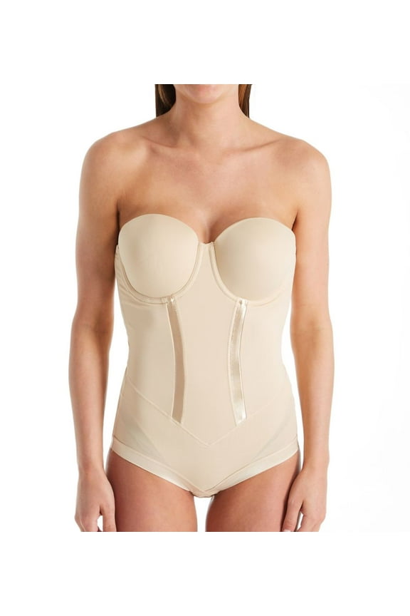 LATTE LIFT Flexees Easy-Up Firm Control Bodysuit, US 40D, UK 40D, NWOT