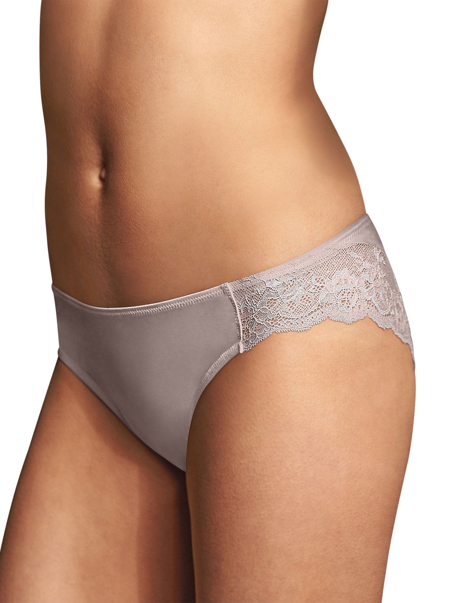 LILY Sexy Recycled Lace High Waist Brief Panties