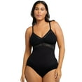 thumbnail image 1 of Maidenform Lace Tummy Control Shapewear Bodysuit Black S Women's, 1 of 4