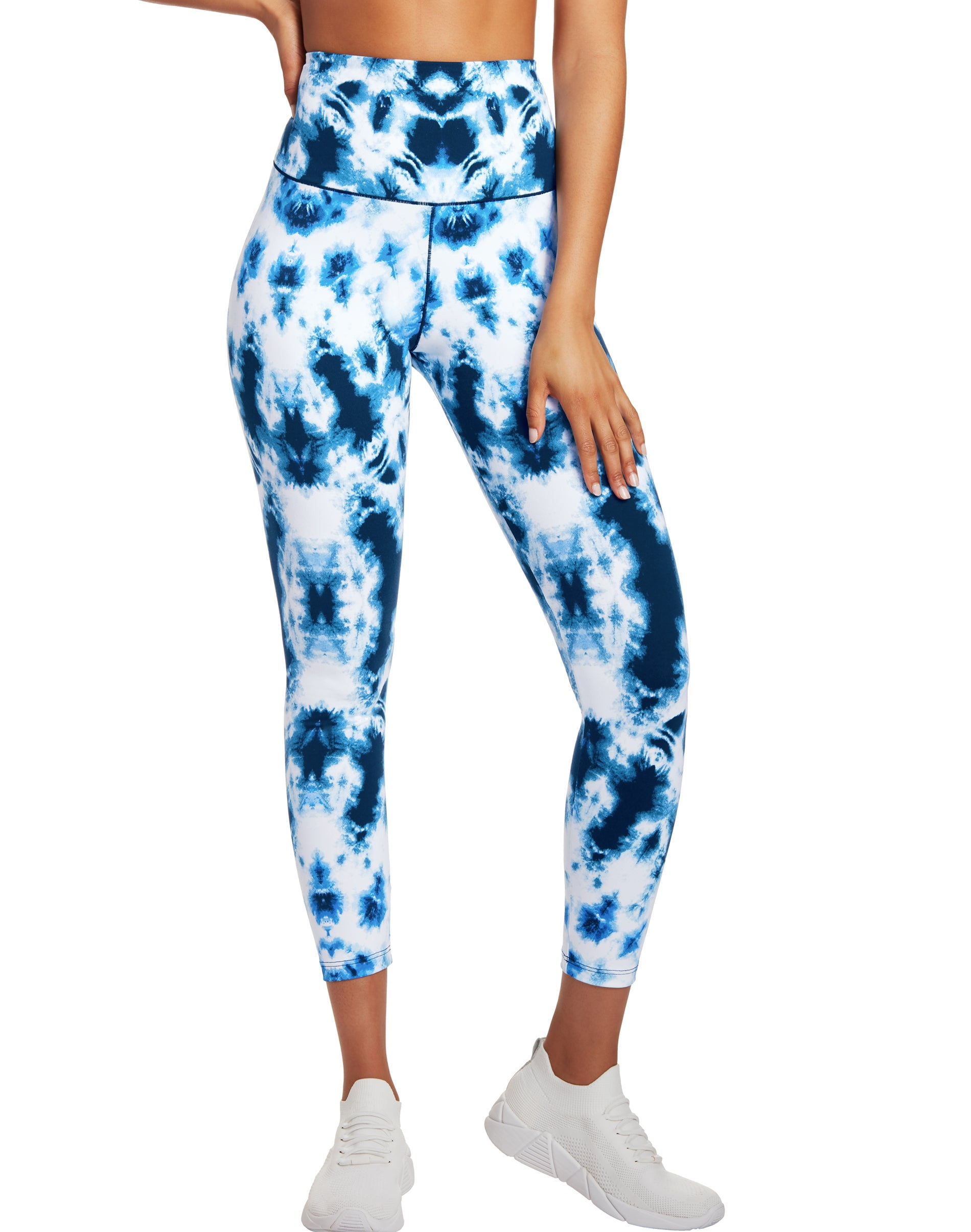Maidenform Legging with Cool Comfort® Fabric, Regular & Tall Resolution  Blue Tyedye S Women's 
