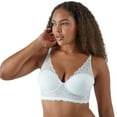 thumbnail image 1 of Maidenform® Lightly Lined Convertible Lace Bralette DM1188 Color: White Bloom Size: 34 D, 1 of 4