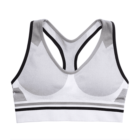 Maidenform Little & Big Girls Seamless Sports Bra (Gray, M)