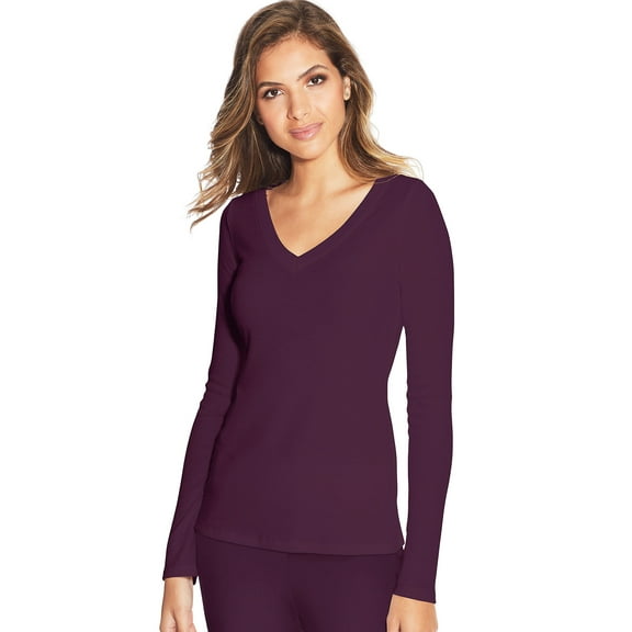 Maidenform Lounge Top Potent Purple XL Women's