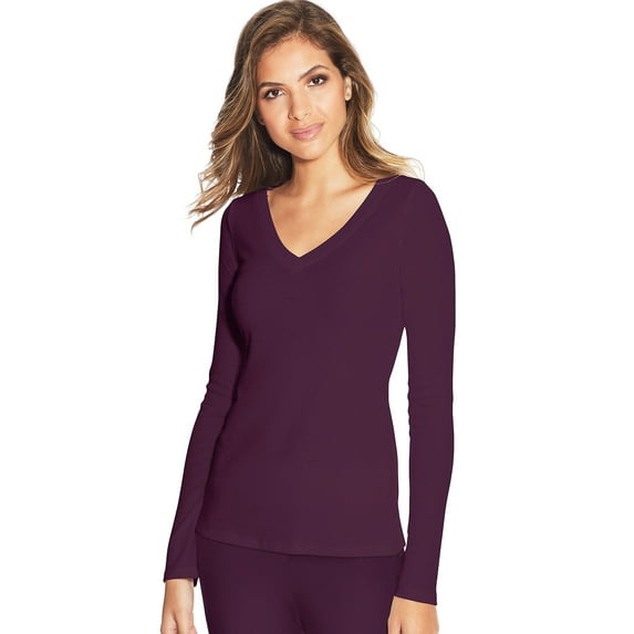 Maidenform Lounge Top Potent Purple XL Women's