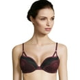 thumbnail image 1 of Maidenform Love the Lift Push Up & In Demi Bra Embark w/Black 34A Women's, 1 of 3