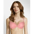 thumbnail image 1 of Maidenform Love the Lift Push Up & In Demi Bra Guava Pink w/Shell Shimmer 36B Women's, 1 of 3