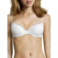 thumbnail image 1 of Maidenform Love the Lift Push Up & In Demi Bra White 36A Women's, 1 of 5