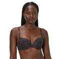 thumbnail image 1 of Maidenform® Love the Lift® Push Up & In Underwire Bra DM9900 Color: Black W Rose Gold Size: 36 B, 1 of 4