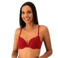 thumbnail image 1 of Maidenform® Love the Lift® Push Up & In Underwire Bra DM9900 Color: Red Rose Gold Size: 38 C, 1 of 4