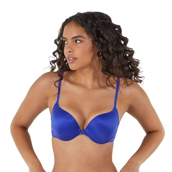 Maidenform® Love the Lift® Push Up & In Underwire Bra DM9900 Color: Violet Indigo Size: 40 D