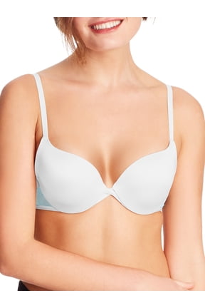 Love the Lift Push Up & In Demi Bra White/Blue Whimsy 38C Women's