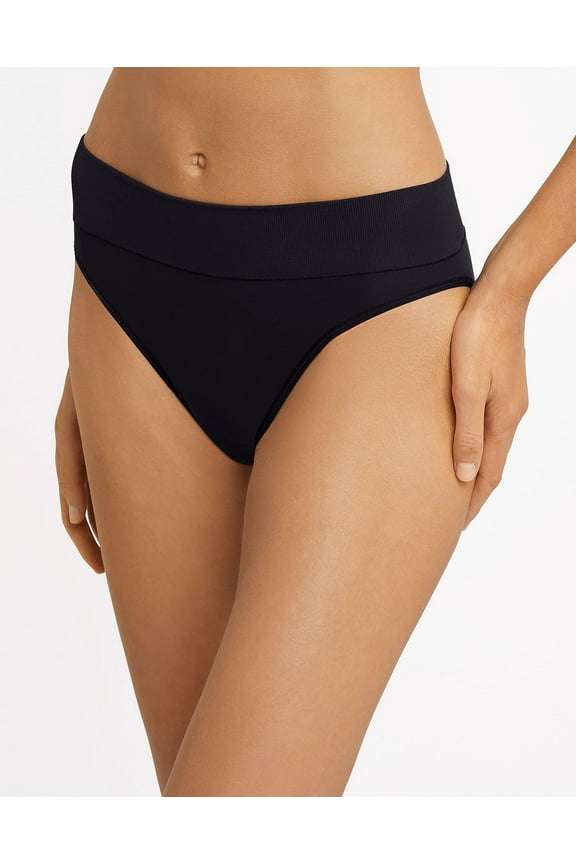 M Seamless High Leg Bikini Womens Underwear Panties Soft Smooth S-2XL