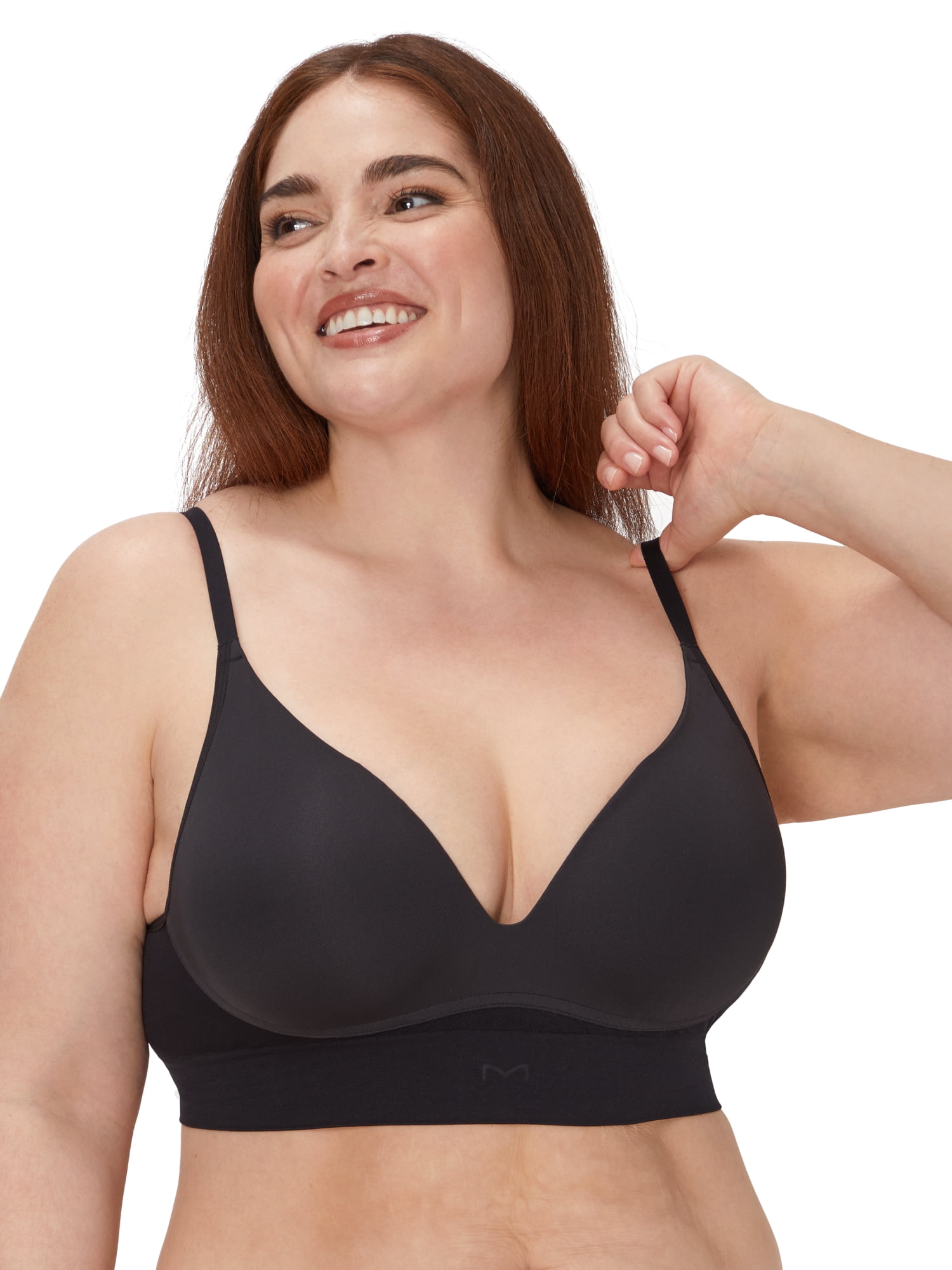 MELENECA Push-up bralettes voor dames , naadloos , gewatteerde