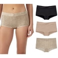 thumbnail image 1 of Maidenform M Stretch Microfiber Tailored Boyshort, 3 Pack, 1 of 8