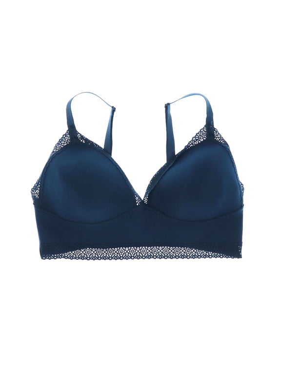 M Triangle Bralette DM2322 - Urchin Teal, Size X-Large