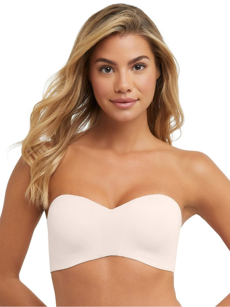 strapless bra for bridesmaid dress Maidenform M Women's Multiway Wireless Bra, Size: 2XL Large, Beige set boning shapes Long Green Dresses Prom Ladivine 9245 Elegant Embellished Color:SKY