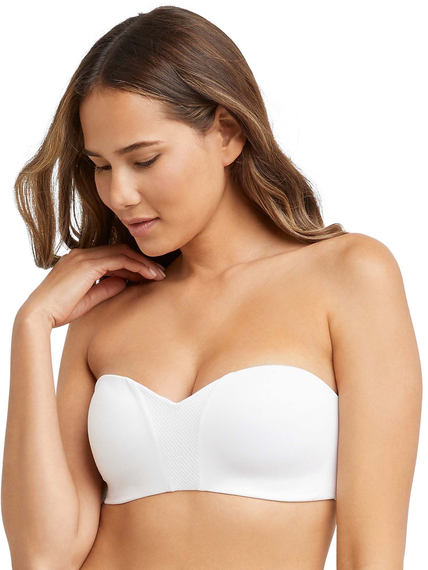 Maidenform Strapless Minimizer bandeau-top voor dames, Zwart (zwart), 75E