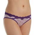 thumbnail image 1 of Maidenform® Micro Cheekini with Lace Linear Dot Print/Valiant Violet 6 Women's, 1 of 2