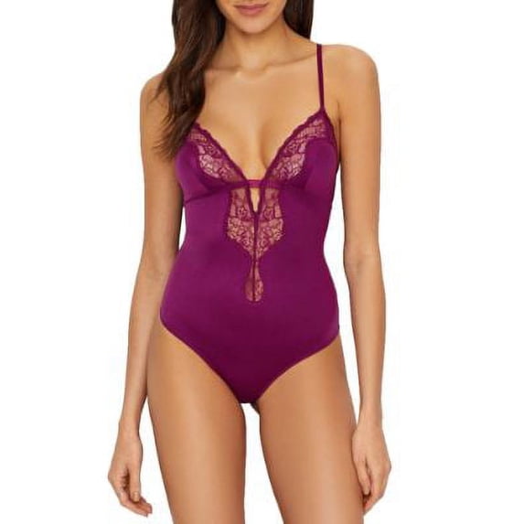 Maidenform Microfiber & Lace Bodysuit, Comfortable & Stylish ( Women's), Size M