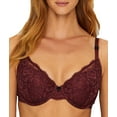 thumbnail image 1 of Maidenform Modern Beautyâ„¢ Lightly Lined Demi Bra - Size - 38D - Color - Embark Plum w/Black x-dye, 1 of 2