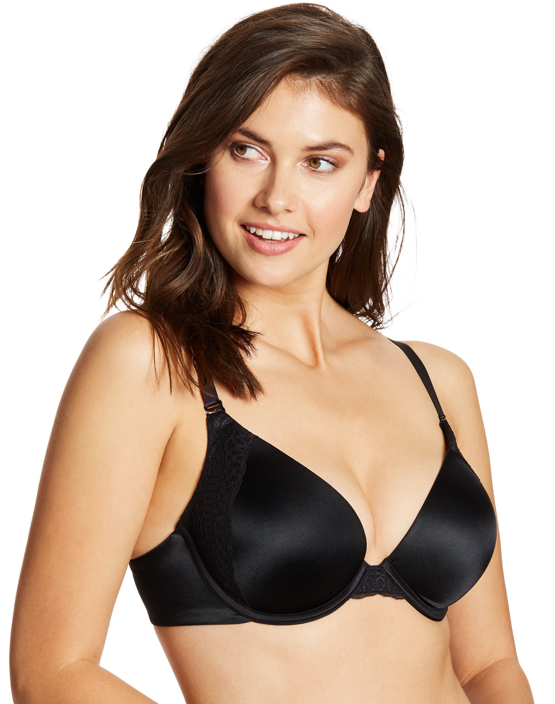 Maidenform Love The Lift Natural Boost Demi T-shirt Bra, Bras, Clothing &  Accessories