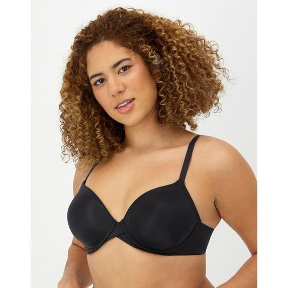 Maidenform One Fab Fit Everyday Modern Demi Underwire Bra Womens Convertible DM7543