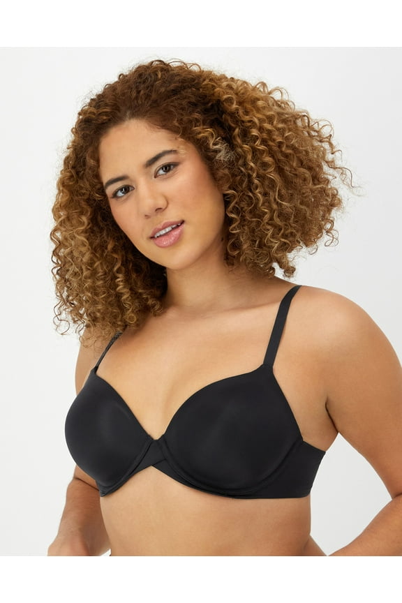 One Fab Fit Everyday Modern Demi Underwire Bra Womens Convertible DM7543