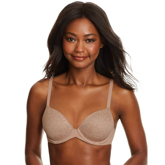 Maidenform One Fab Fit Everyday Modern Demi Underwire Bra Womens Convertible DM7543