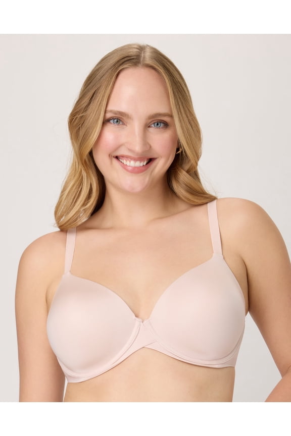 One Fab Fit Everyday Modern Demi Underwire Bra Womens Convertible DM7543