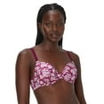 thumbnail image 1 of Maidenform® One Fab Fit® Modern Demi T-Shirt Underwire Bra DM7543 Color: Orchid Daisy Size: 34 C, 1 of 4