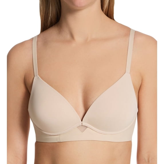 Women's Maidenform DM2301 One Fabulous Fit 2.0 Wireless Bra (Almond 38DD)