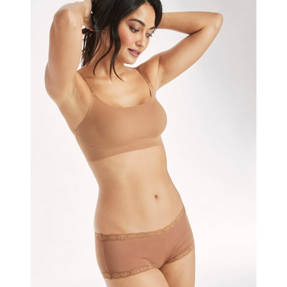 Maidenform Pullover Bra Pure Comfort Modern Lightweight Wireless Adjustable Straps DM7676