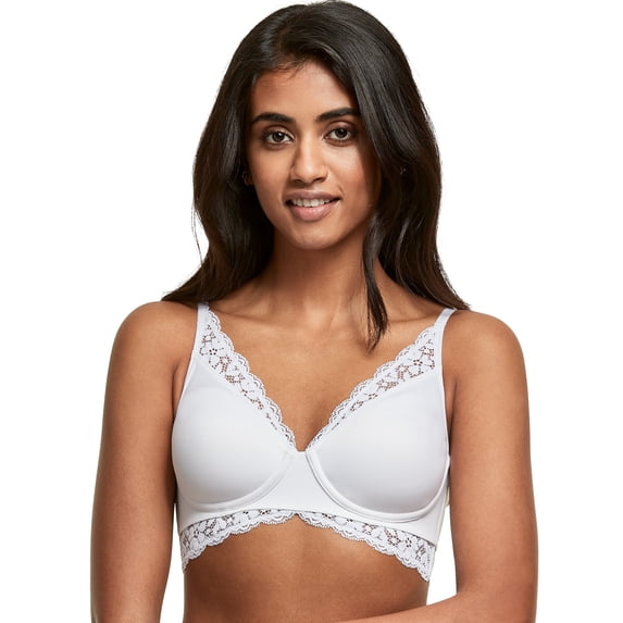 Maidenform Pure Comfort® Convertible Wireless Bralette White 40C Women's