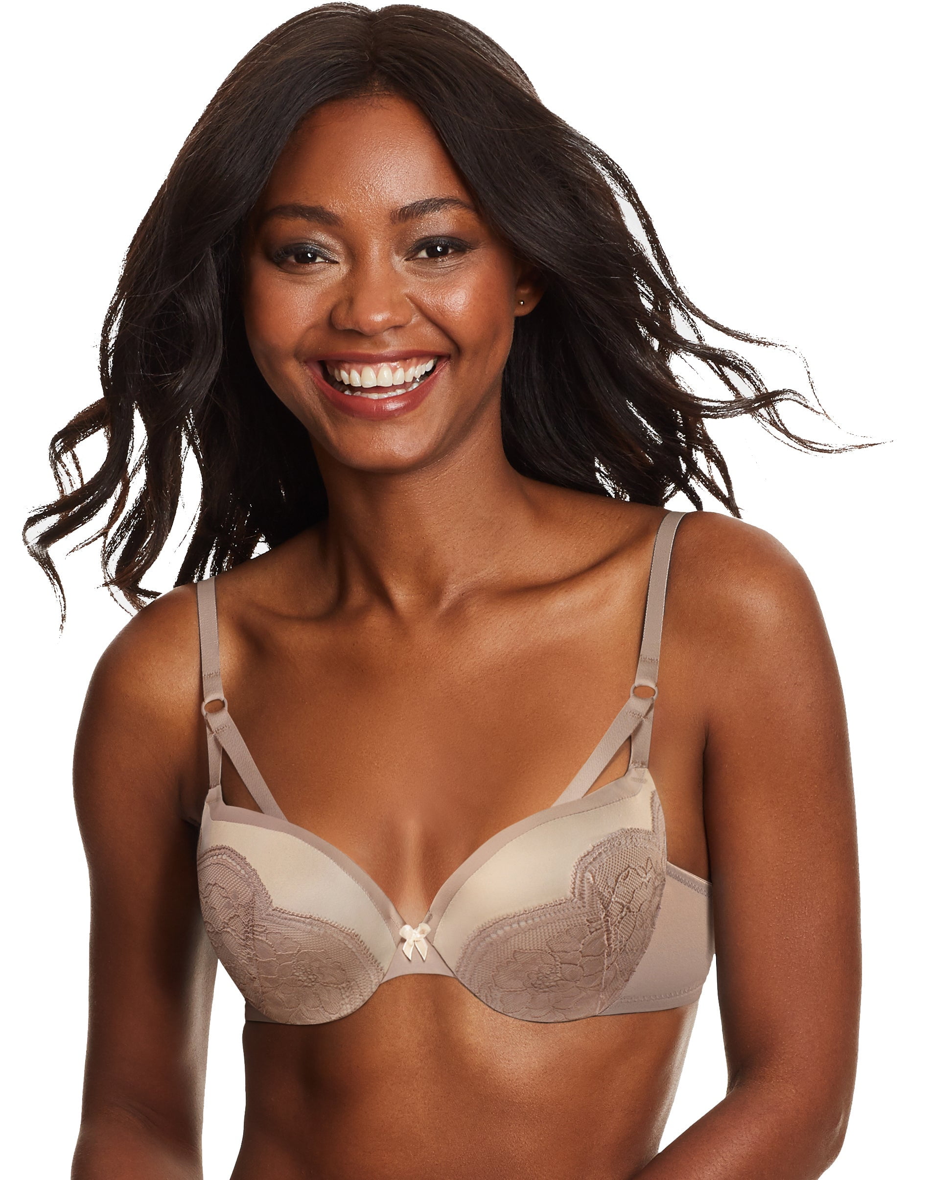 The Bra Box - Get the “Push-up” you need with this Maidenform Bra Box set  💜 Maidenform Lace Push Up Underwire Bra x 2 Size: 32C Price: $395.00 TTD  and includes two