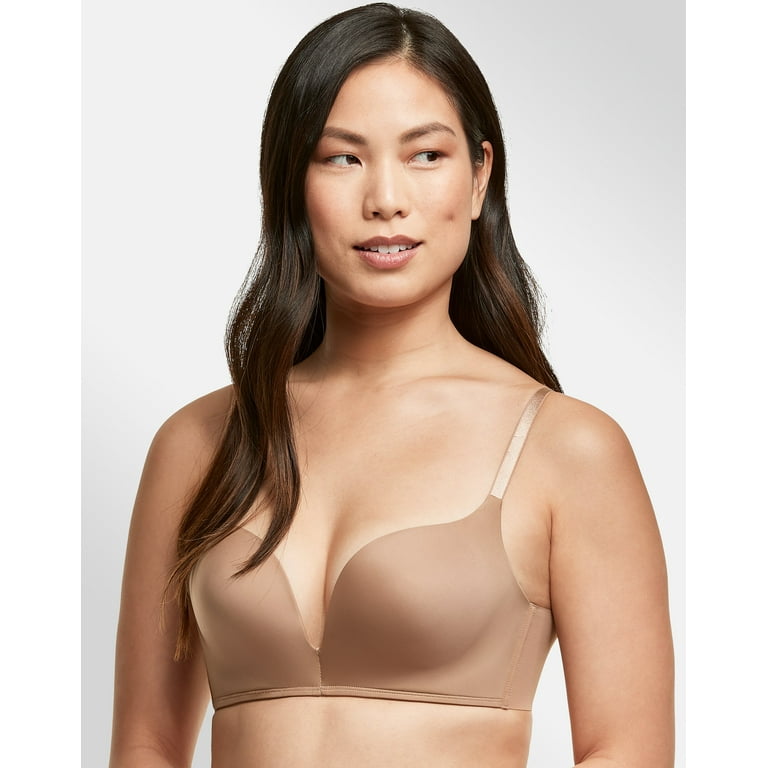 Maidenform Push-Up Wireless Bra Chestnut 32C Women's 