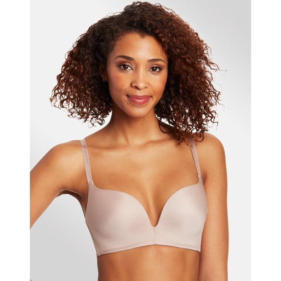 Maidenform Push-Up Wireless Bra Evening Blush 36B Women's