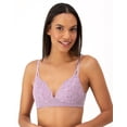 thumbnail image 1 of Maidenform SOJOURN LILAC Soft Support Wireless Lace Bralette, US Large NWOT, 1 of 5