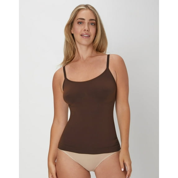 Maidenform Seamless Cami Shapewear Just Brown S Women's