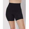 thumbnail image 1 of Maidenform Seamless Tummy Control Shapewear Thigh Slimmer Black S Women's, 1 of 6
