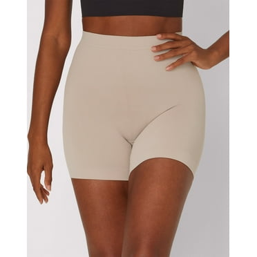 Maidenform Seamless Tummy Control Shapewear Thigh Slimmer Evening Blush S Women's