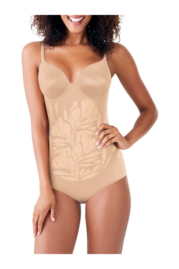 Women’s Shapewear FitSense Extra Firm Shaping Bodysuit FLS075 Sizes S-3XL