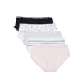 thumbnail image 1 of Maidenform Sweet Nothings Girls Cotton Hipster Underwear, 5-Pack, Sizes (S-XL), 1 of 4