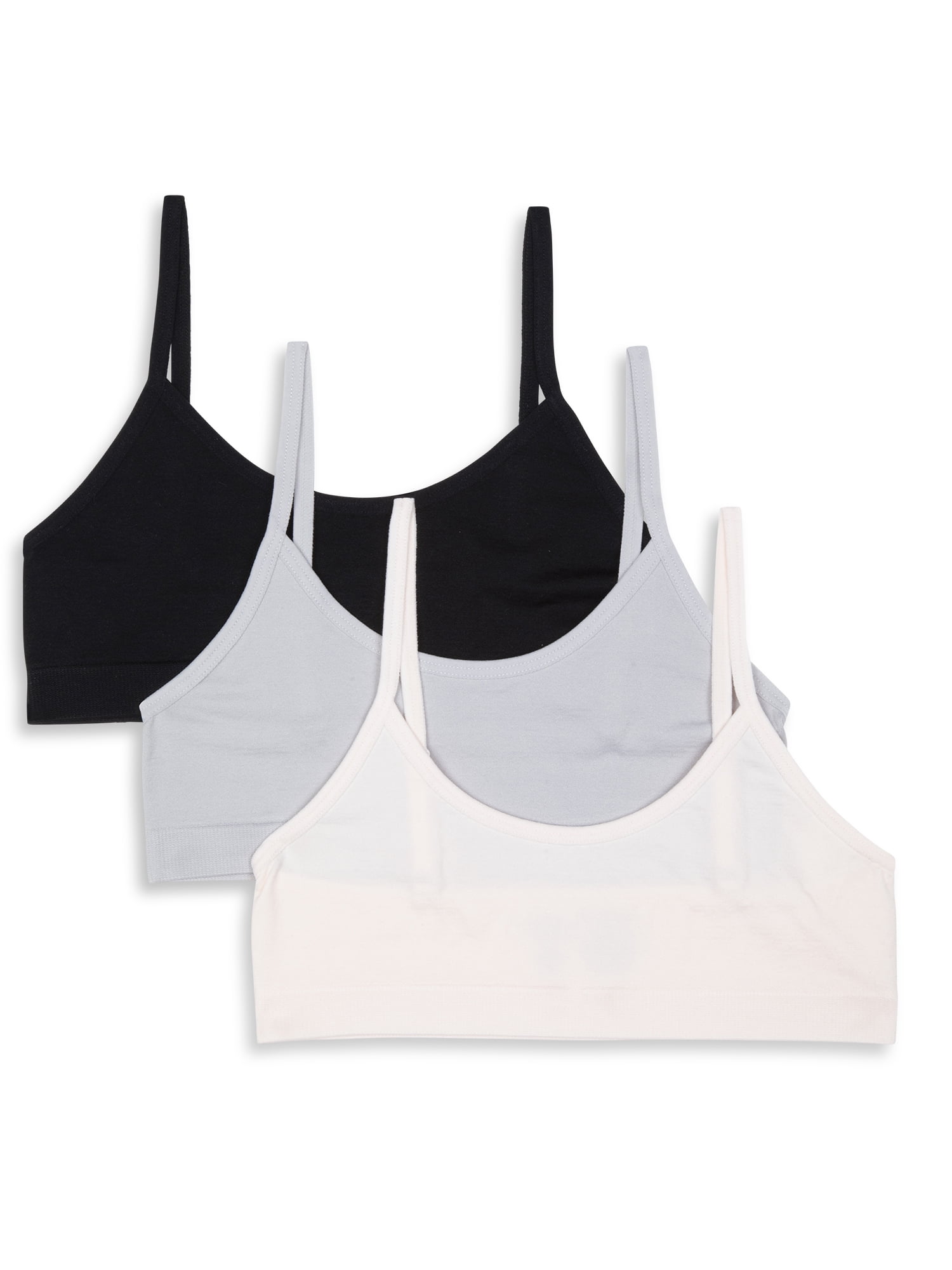 Maidenform Sweet Nothings Girls Pull-Over Scoop Neck Seamless Bra, 3-Pack, Sizes (S-XXL)