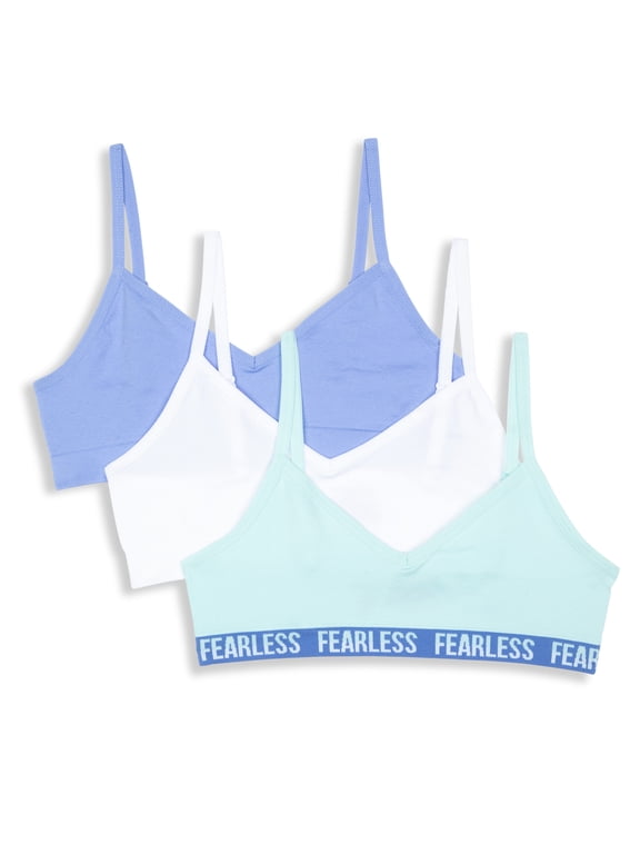 Sweet Nothings Girls Pull-Over V-Neck Bra, 3-Pack, Sizes (S-XXL)
