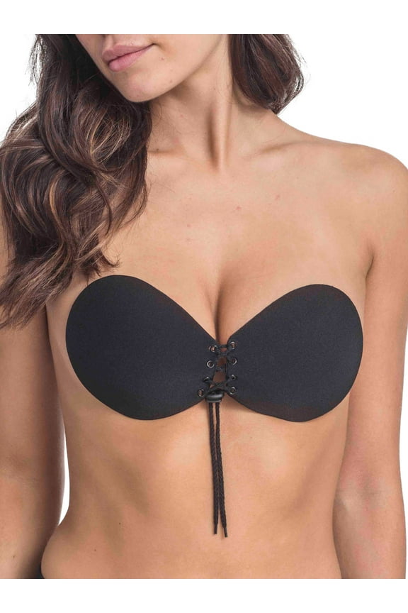 Sweet Nothings Lace Up Adhesive Bra