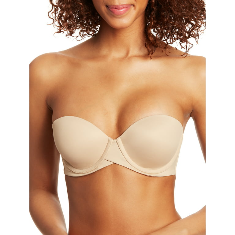  Nakans Bra for Women, Nakans Full Support Non-Slip Convertible  Bandeau Bra Nakans Strapless Bra for Big Busted Women (Color : Skin Tone,  Size : 40/90E) : Clothing, Shoes & Jewelry